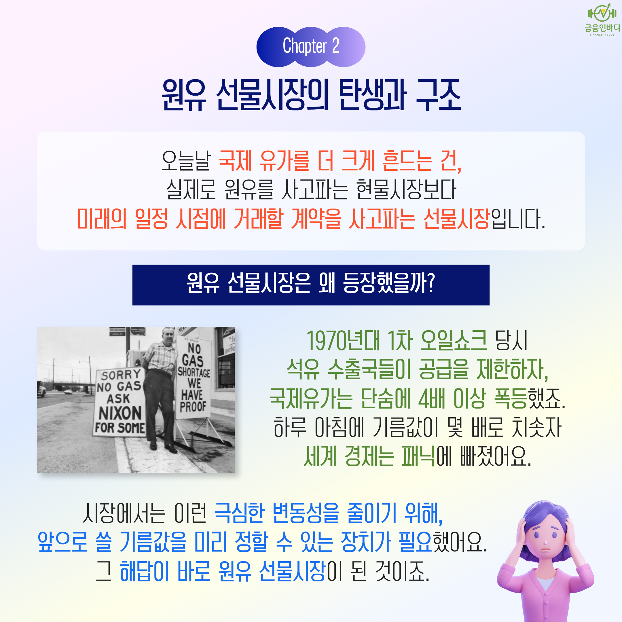 원유 선물시장의 탄생과 구조
