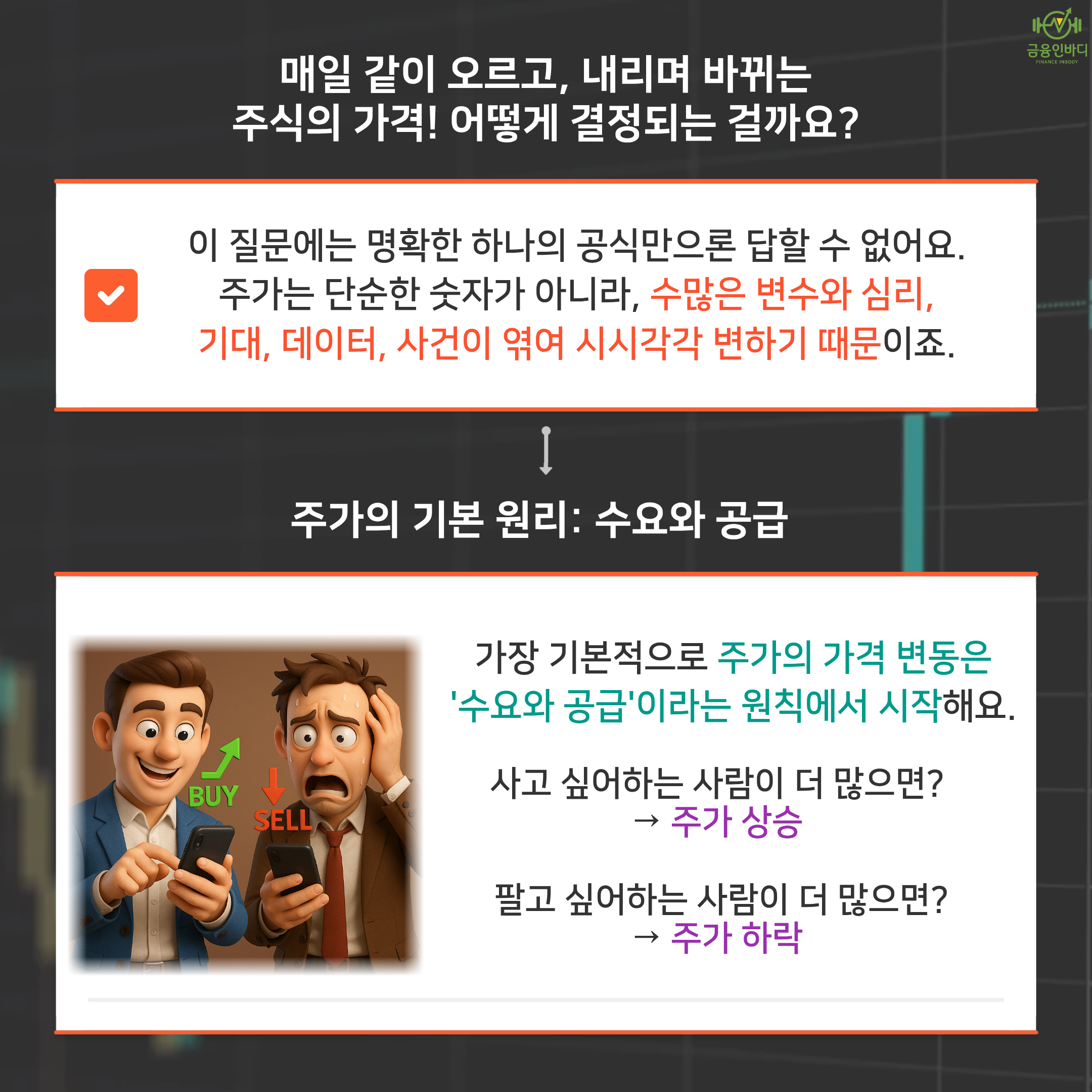 주가 결정, 하나의 공식으론 어려워요