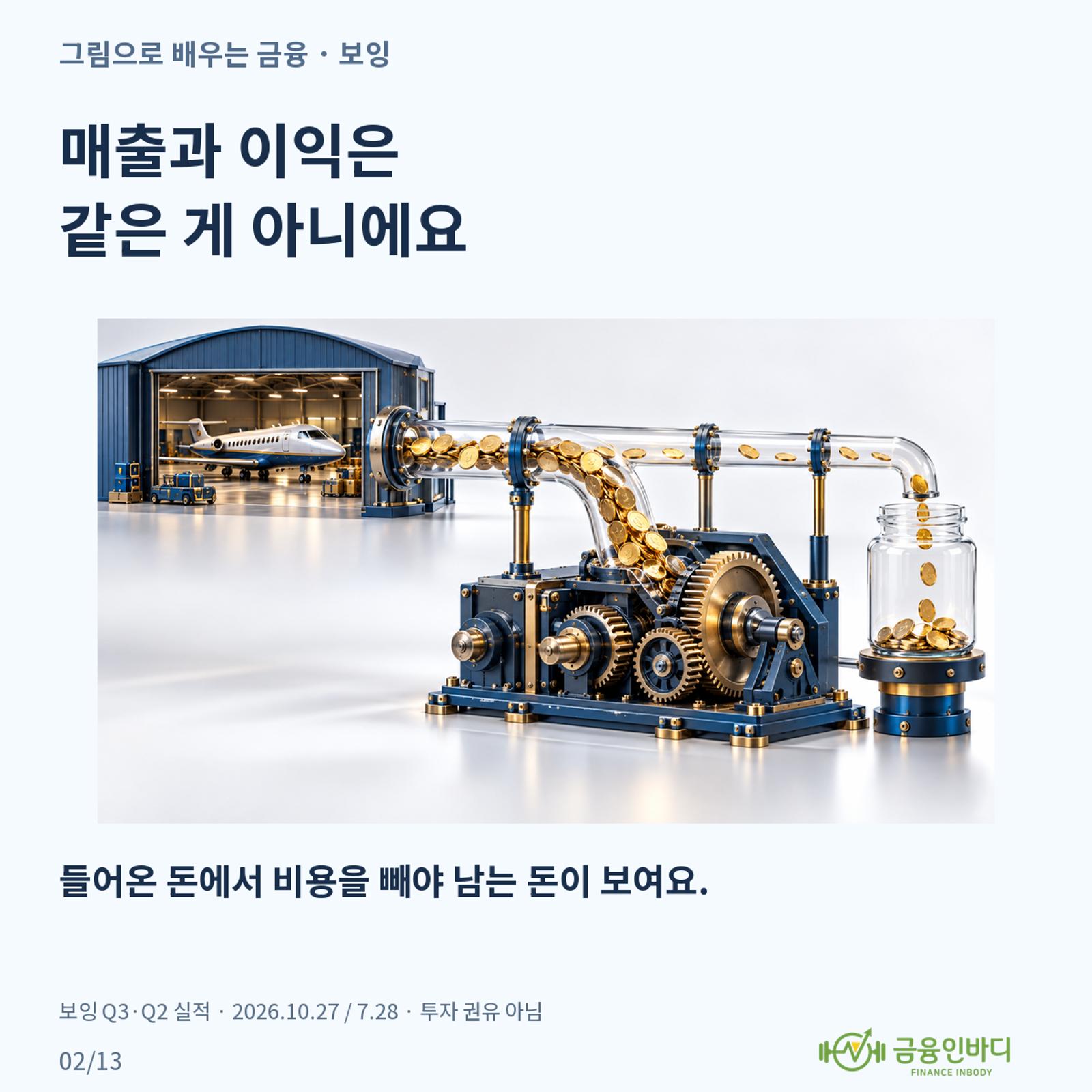 매출과 이익은 같은 게 아니에요