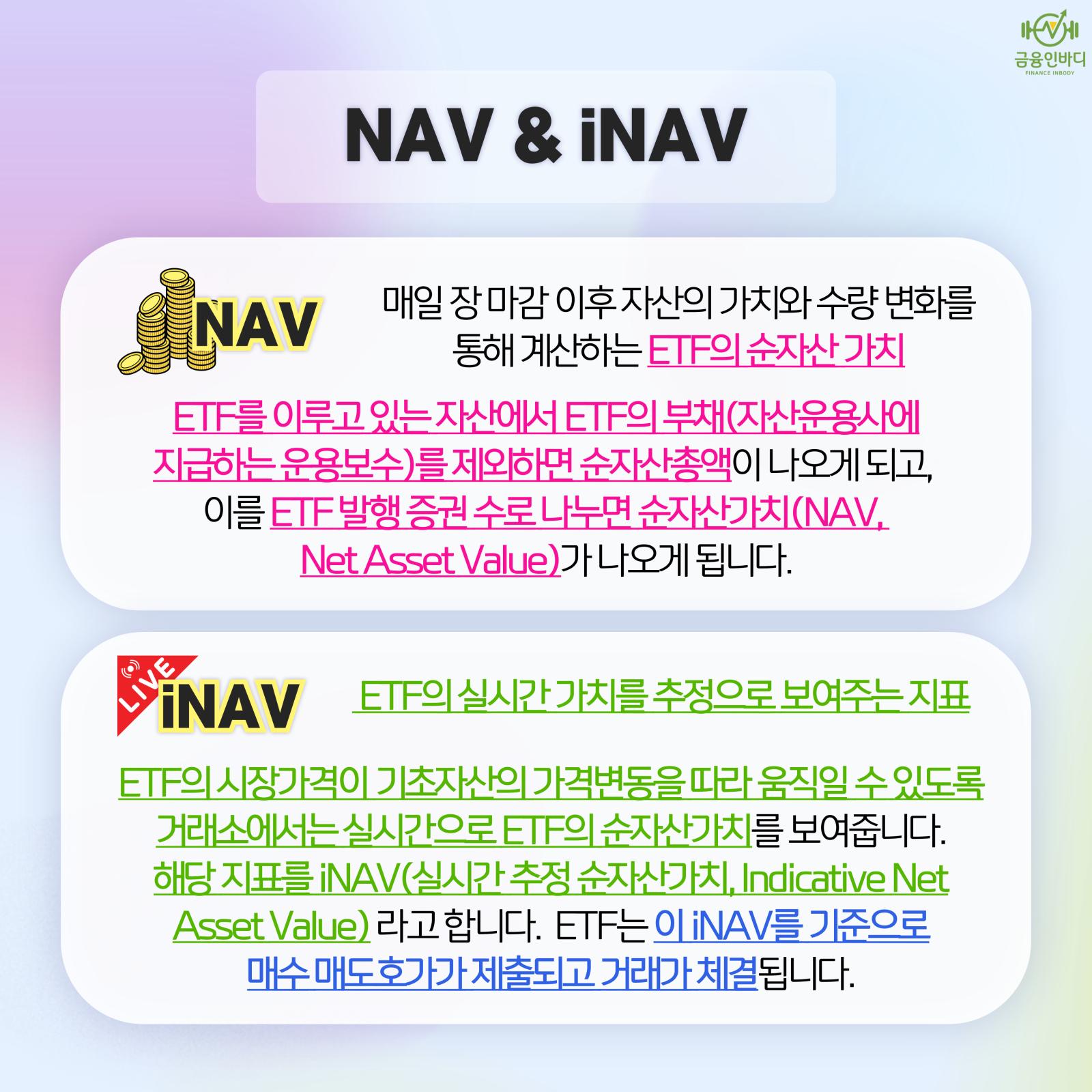 NAV & iNAV