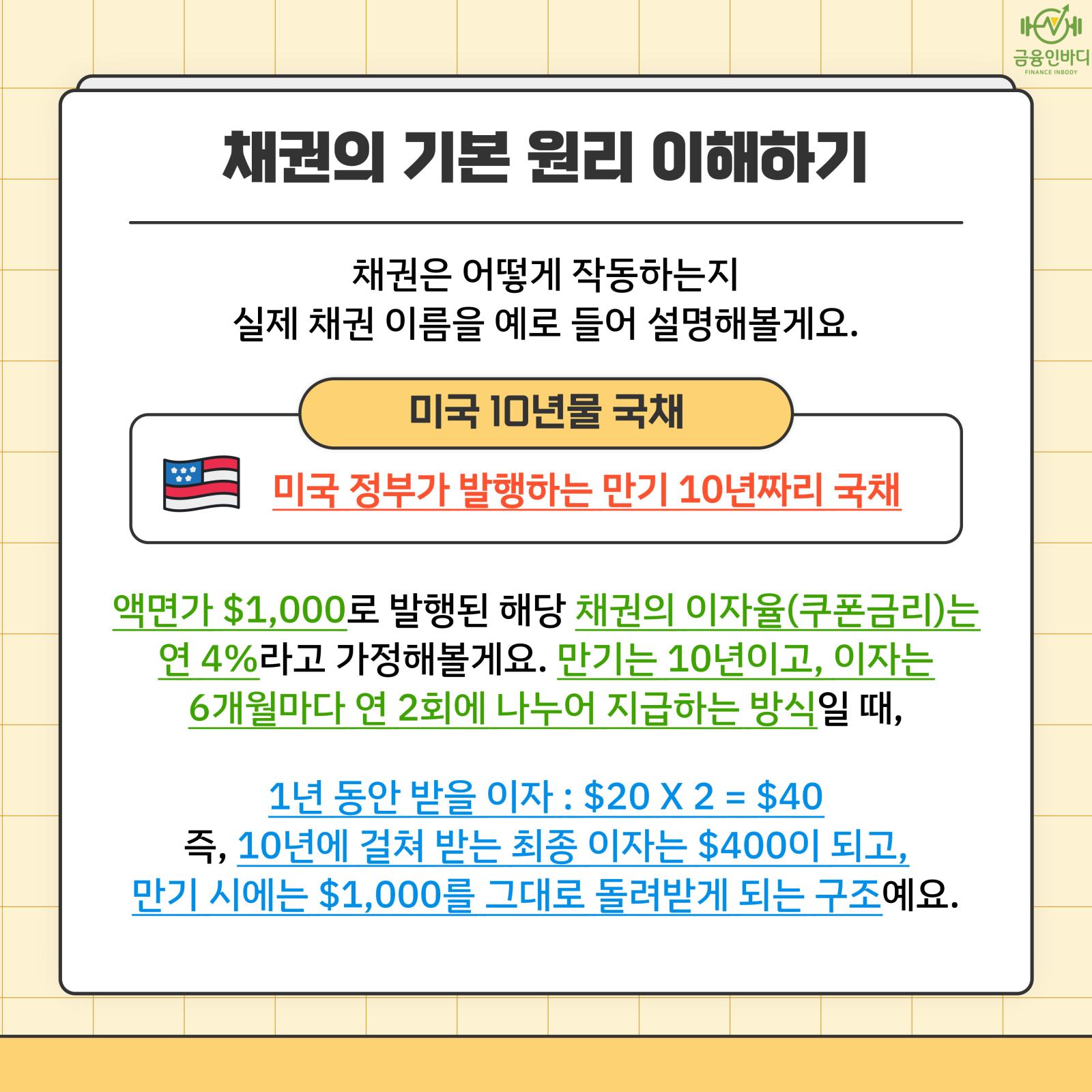 채권의 기본 원리 이해하기