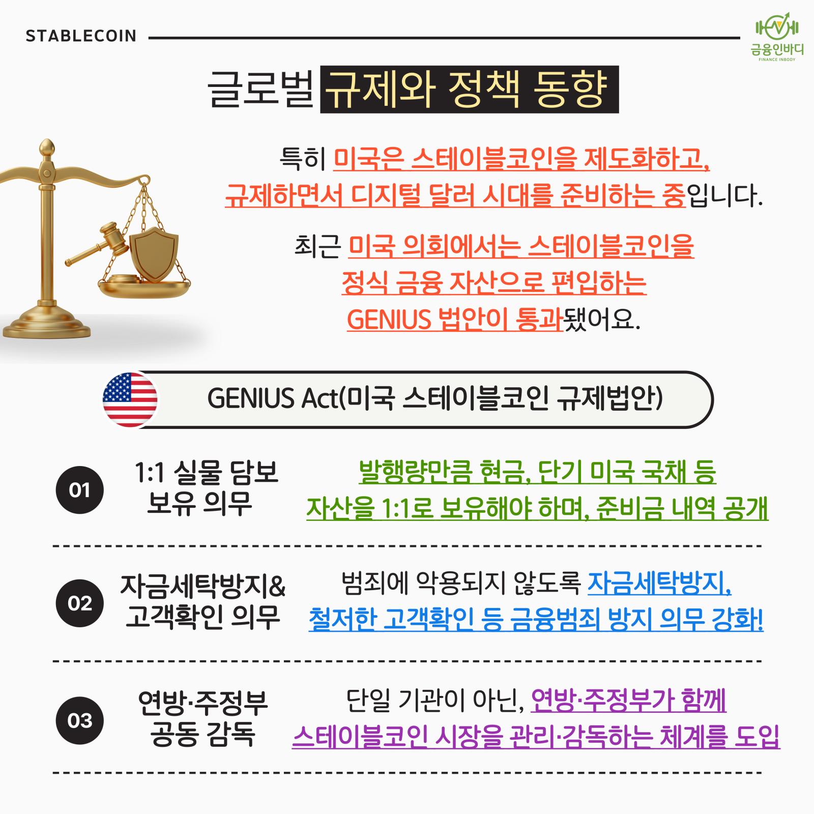 ๋ฏธ๊ตญ GENIUS Act ํต๊ณผ