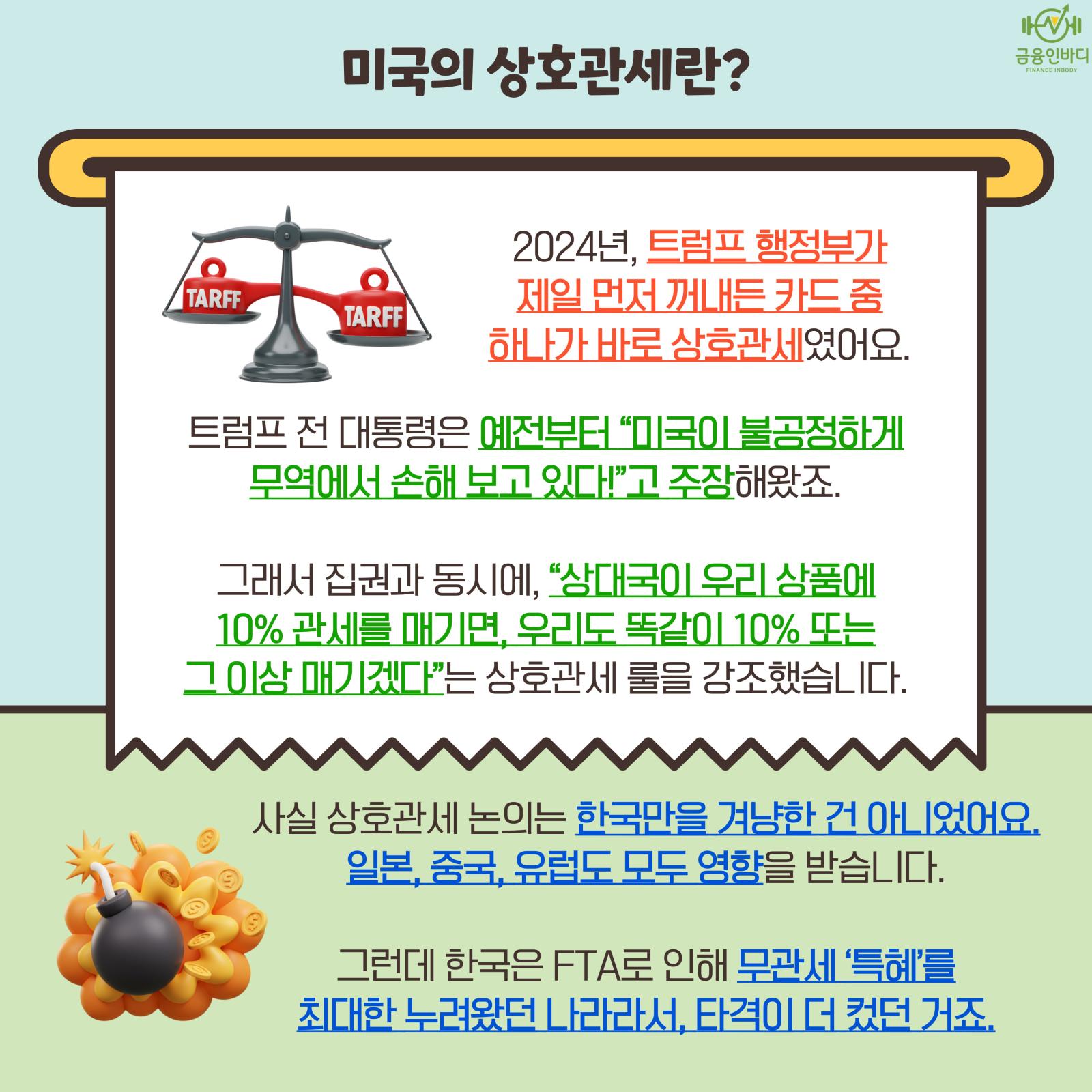 미국의 상호관세란?