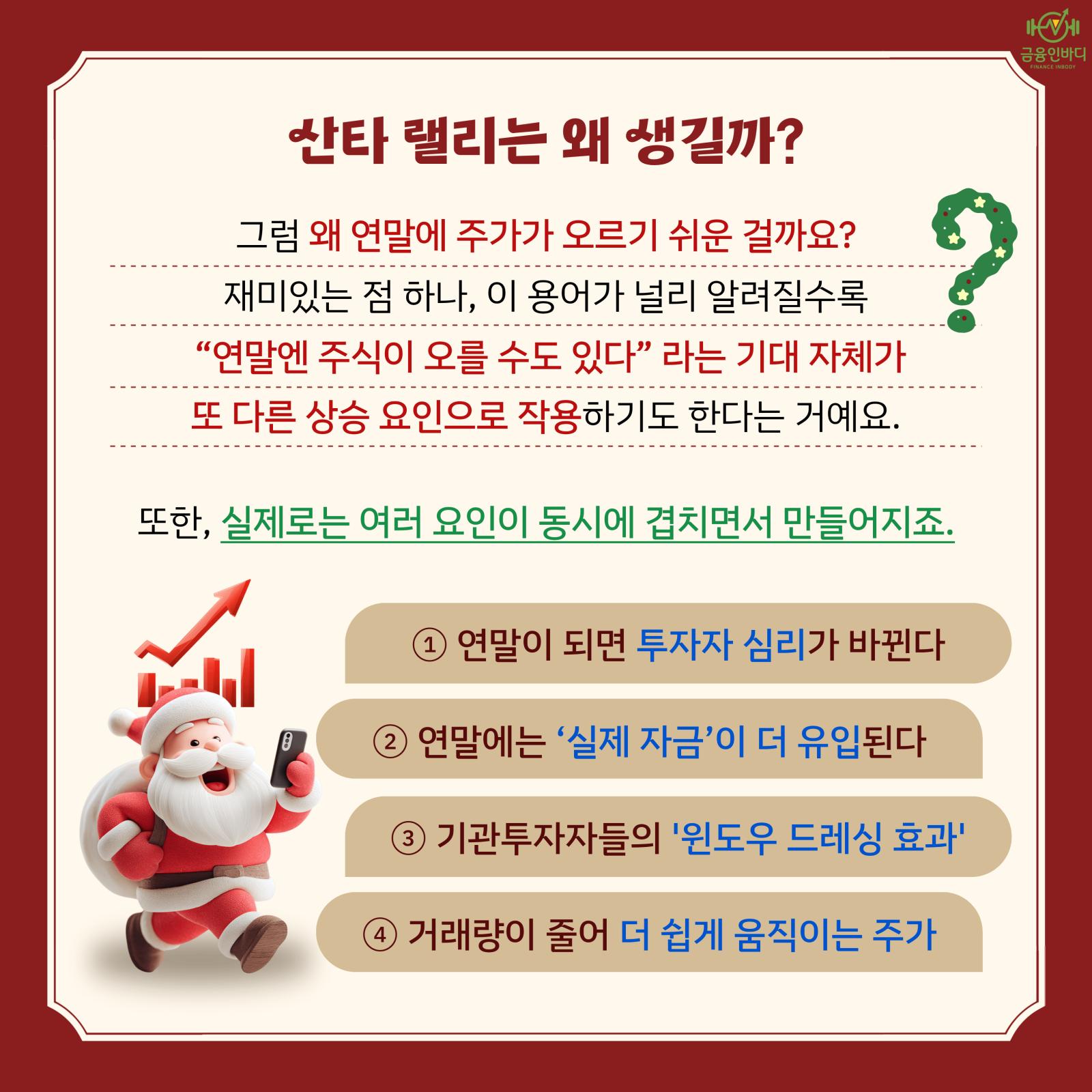 산타 랠리의 시작