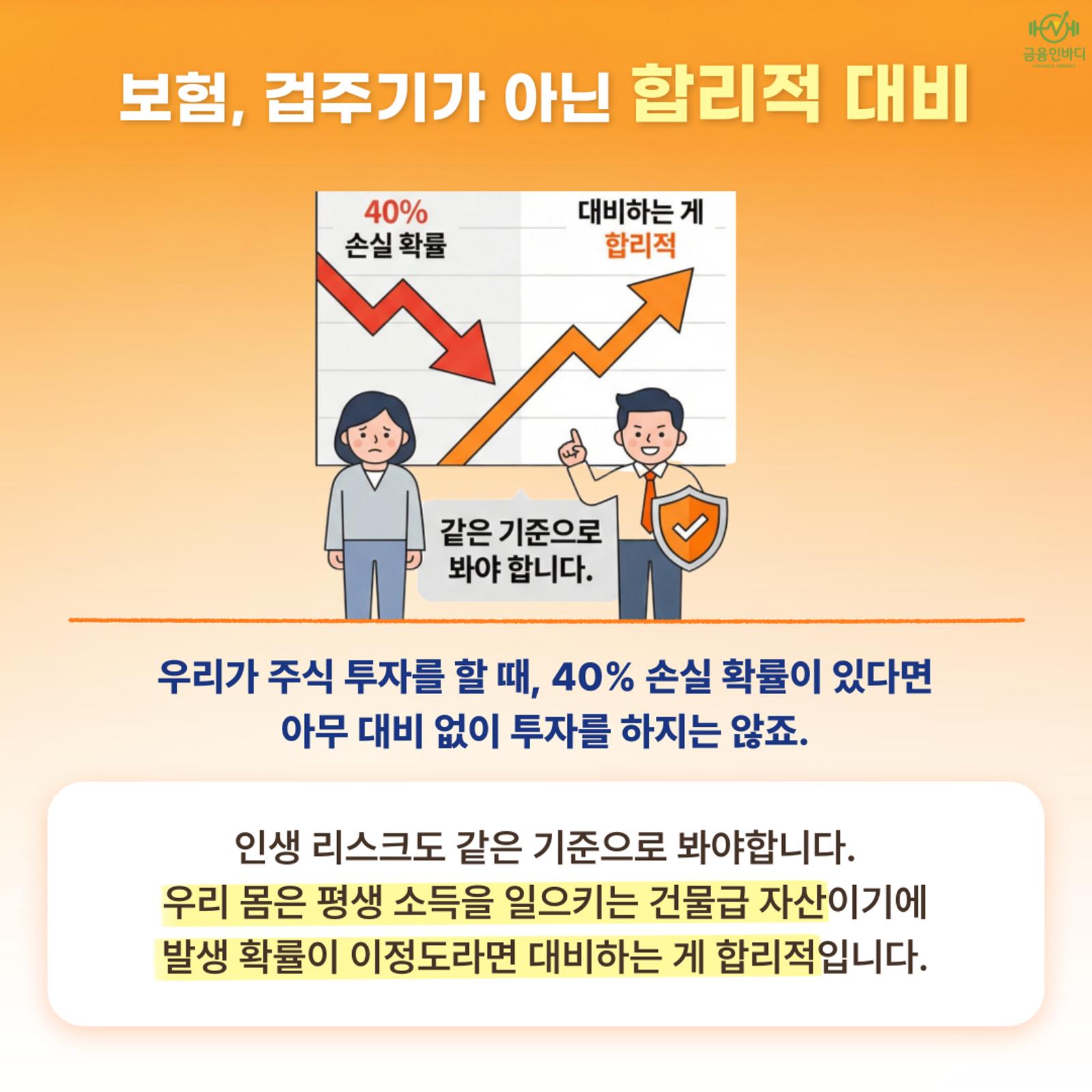 겁주기가 아닌 합리적 대비